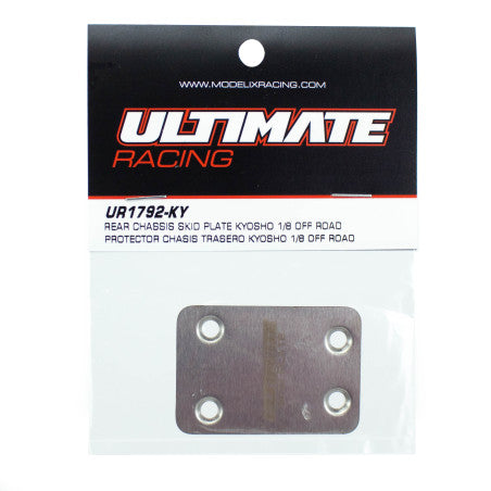 ULTIMATE REAR CHASSIS SKID PLATE KYOSHO 1/8 OFF ROAD