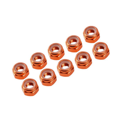 3 mm. ALU. NYLON NUT (10pcs)