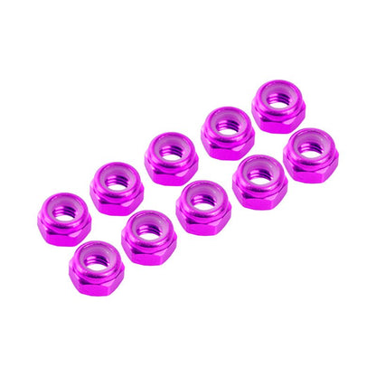 3 mm. ALU. NYLON NUT (10pcs)