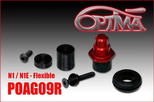 6MIK Optima Front Flexible Body Post for N1 Front or Rear