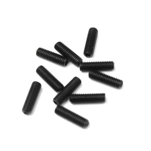 TKR1605 – M3x10mm Set Screws (black, 10pcs)