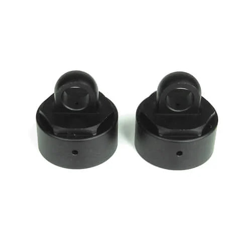 TKR6003 – Vented Shock Caps (aluminum, gun metal anodized, 2pcs)