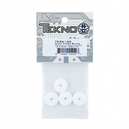 TKR6130 – Shock Piston Blanks (flat/taper, 15.8mm, precision molded,16 dimples)