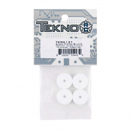 TKR6131 – Shock Piston Blanks (flat/flat, 15.8mm, precision molded, 16 dimples)