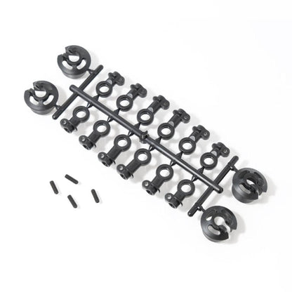 TKR6140D – Shock Rod End and Spring Perch Set (w/ assorted length rod ends)