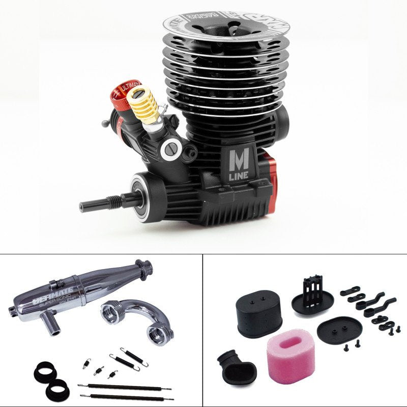ULTIMATE ENGINE MXR v.3 CERAMIC W/ AIRMAX FILTER & 2141 SUPERSONIC PIPE COMBO