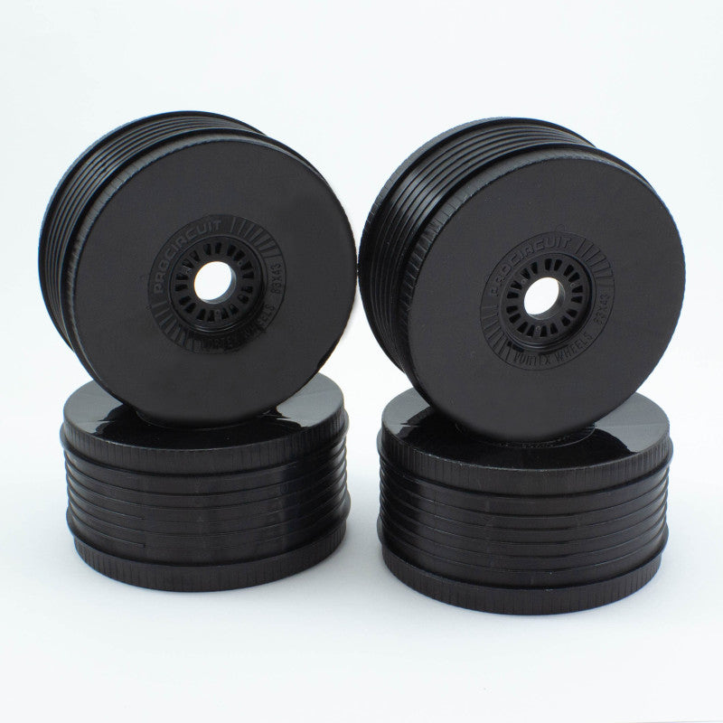 PROCIRCUIT VORTEX WHEELS V2 YELLOW/WHITE/BLACK (4pcs)