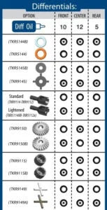 TKR9145 – Differential Shims (keyed, 6x18mm, 6pcs)