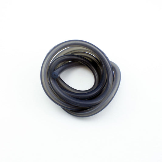 SILICONE FUEL LINE (TRANSLUCENT BLACK) 1m.